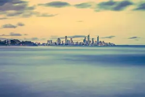 Gold Coast skyline at dusk