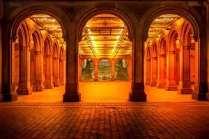Az Jackson Collection: Golden Arches in Central Park