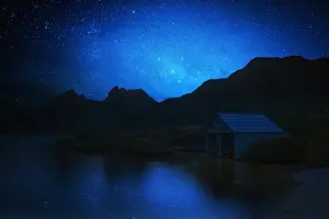 Vignette Prints: Good Night, Cradle Mt