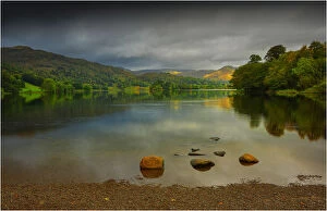 Images Dated 23rd September 2011: Grasmere lake, in the Lake district, Cumbria, England