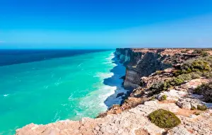 The Great Australian Bight, on the coastline of South and Western Australia