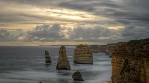 Blurred Motion Prints: Great Ocean Road Twelve Apostles at sunset