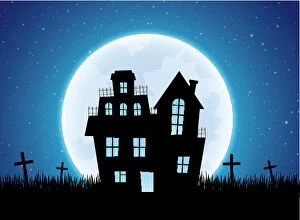 Images Dated 11th October 2016: Halloween background