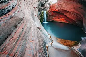 Prints of Hamersley Gorge, Spa Pool, Karijini National Park, North West, Western Australia Karijini National Park Prints: Hamersley Gorge, Spa Pool, Karijini, Australia