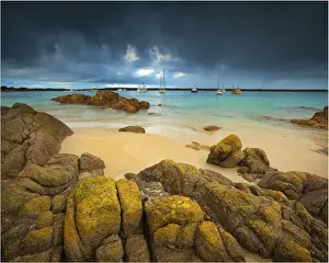 Images Dated 26th July 2012: The Harbour at Grassy, a small village on the south Eastern coastline of King Island