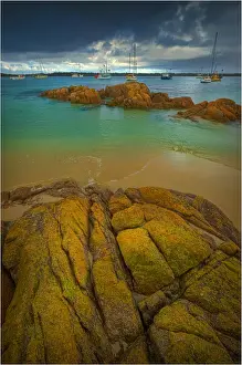 Images Dated 26th July 2012: The Harbour at Grassy, a small village on the south Eastern coastline of King Island