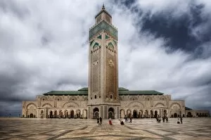 Images Dated 1st July 2013: Hassan II Mosque, Casablanca, Morocco