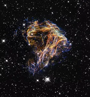 Hubble Celestial Fireworks
