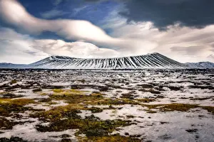 Island Prints: Hverfjall tephra cone