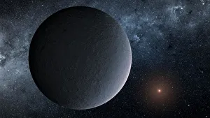 Iceball Planet Artists Concept