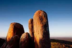 Inselberg rock formations