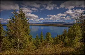 Wyoming Prints: Jenny lake view, Grand Teton national park, Wyoming