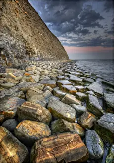 Images Dated 8th June 2013: Kimmeridge Bay, on the World Heritage Jurassic coastline of Dorset, south west England