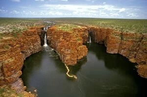Images Dated 13th April 2014: King George Falls Kimberley Region, Western Australia