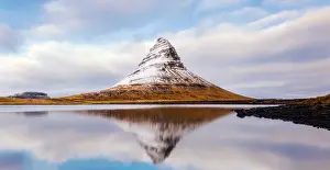 Naphak Modhiran Prints: Kirkjufell Reflection