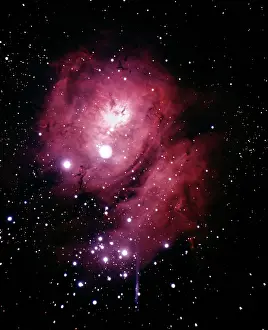 Nebula Prints: LAGOON NEBULA IN SAGITTARIUS