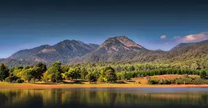 Ian Rolfe's Southern Lightscapes Prints: Lake Buffalo, Ovens Valley, Mount Buffalo National Park, Victoria, Australia