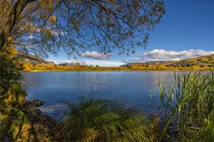 Lake Hayes Prints: Lake Hayes in the Autumn on the South Island of New Zealand