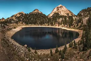 Lake Helen and Lassen Peak