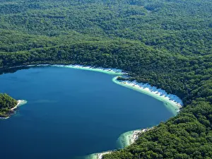 Airphotos Of Australia Prints: Lake Mackenzie, Fraser Island, K'gari