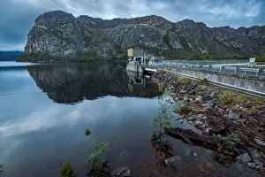 Lake Mackintosh and Dam in Tullah, Tasmania