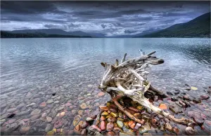 Montana Prints: Lake McDonald, Glacier Lake National park, Montana, United States of America