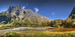 Fiordland National Park And Milford Sound, South Island Prints: Lake Mintaro, Milford Sound, South Island of New Zealand