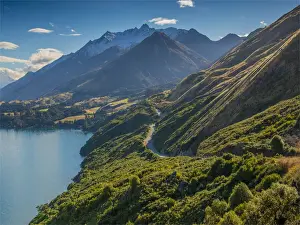 Images Dated 27th January 2021: Lake Wakatipu viewpoint, South Island, New Zealand