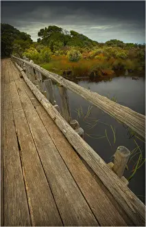 The Landing Pier, Pieman River on the west coast of Tasmania