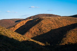 Kerry Whitworth Photography Collection: Light and shadows on the Gammon ranges Australia