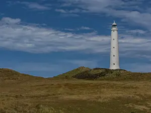 Lighthouse at Cape Wickham, King Island, Bass Strait, Tasmania, Australia