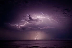 Lightning Strikes Collection: Lightning at Dripstone Cliffs