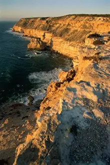 Kalbarri Prints: Limestone Cliffs Near Kalbarri in Australia