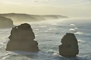 Limestone Stacks in the Morning