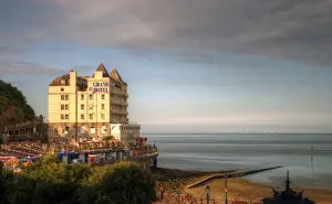 Llandudno bay, beach and Great Orme on sunny day
