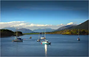Scottish Culture Prints: Loch Leven Highlands of Scotland