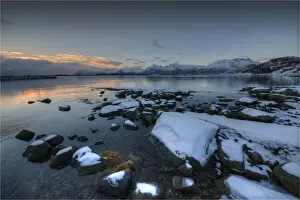 Arctic Circle Prints: Lofoten Peninsular, winter wonderland, Arctic circle, Norway