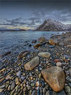 Arctic Circle Prints: Lofoten Peninsular, winter wonderland, Arctic circle, Norway