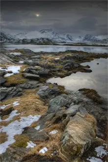Arctic Circle Prints: Lofoten Peninsular, winter wonderland, Arctic circle, Norway