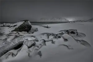 Arctic Circle Prints: Lofoten Peninsular, winter wonderland, Arctic circle, Norway