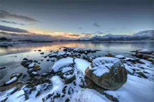 Lofoten Peninsular, winter wonderland, Arctic circle, Norway