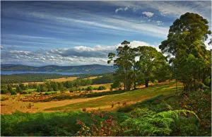 Images Dated 7th January 2013: Looking south towards Bruny Island, southern Tasmania