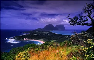Observation Point Prints: Lord Howe Island view from Kims lookout