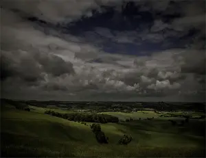 Images Dated 9th June 2017: The lovely rolling hills and magnificent countryside of the Cranborne Chase
