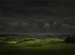 Images Dated 9th June 2017: The lovely rolling hills and magnificent countryside of the Cranborne Chase