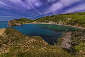 Images Dated 21st May 2014: Lulworth cove view