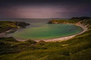 Lulworth cove view