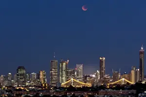 Financial District Prints: Lunar eclipse