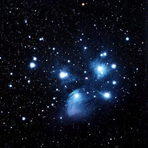 Images Dated 1st January 2014: M 45, The Pleiades