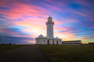 Brook Attakorn Collection: Macquarie Lighthouse on the horizon